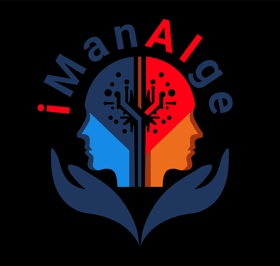 Logo for iManAIge by Idelji.