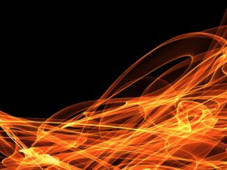 Digital bright abstract fire background