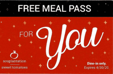 example restaurant gift cards