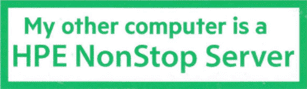 My other computer is a HPE Nonstop Server