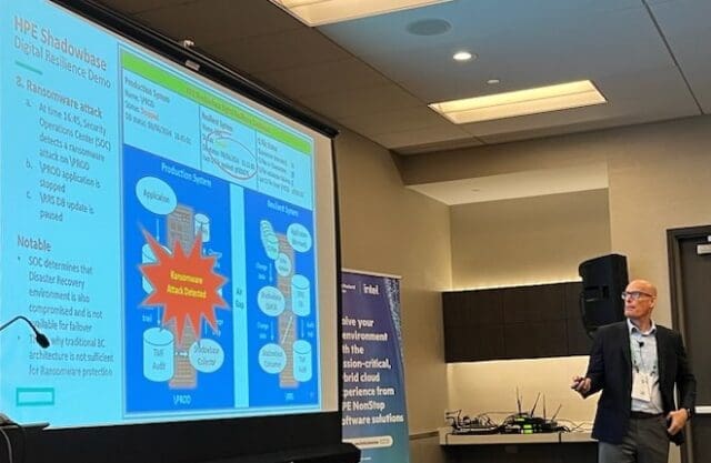 Ken Scudder of Gravic presents at Nonstop TBC 2024