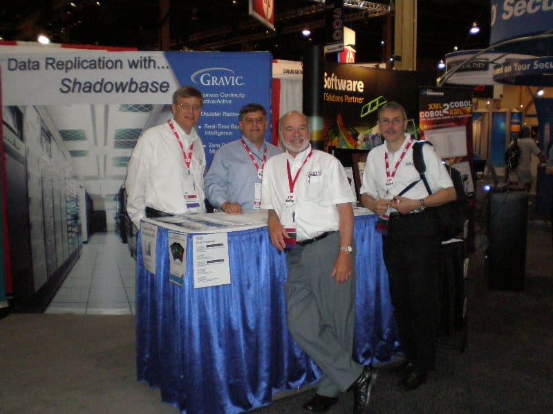 Dr. Bill with Gravic team